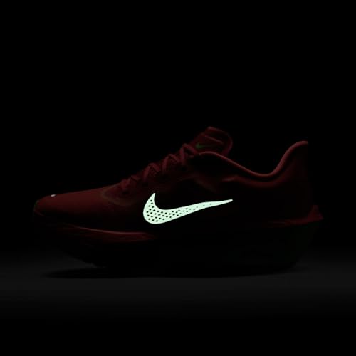 Nike Zoom Fly 6 Women's Road Racing Shoes (FN8455-601, Bright Crimson/Lime Blast/Mint Foam/Cave Purple) Size 8.5