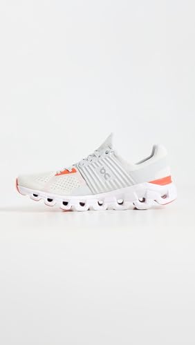 ON Women's Cloudflow Trainers, White Flame, 9 US