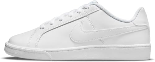 Nike Women's Court Borough Low Basketball Shoes, White, US 7