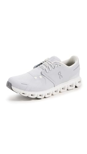 On Men's Cloud 6 Sneakers, Glacier | White, 10.5 Medium US