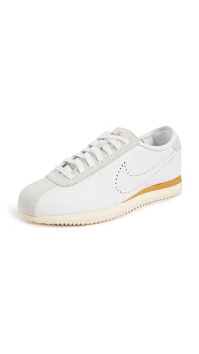 Nike Women's Cortez LT Sneakers, White/Bronze/Lt Bone/Cocoa Milk, 6 Medium US