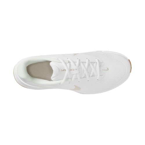 Nike Women's Vapor Lite 3 Hard Court White/Light Orewood Brown/Summit White 12 Medium