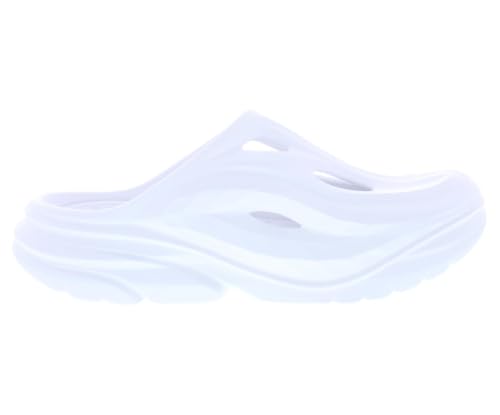 Hoka Unisex Ora Recovery Mule White/White Men's 7, Women's 9 Medium