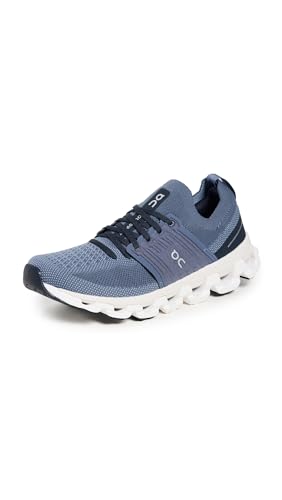 On Women's Cloudswift 3 Sneakers, Metal/White, 9 Medium US