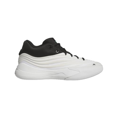 adidas Unisex Dame X Basketball Shoes Zero Metallic/Black/Court Green Men 9.5 Women 10.5 Medium