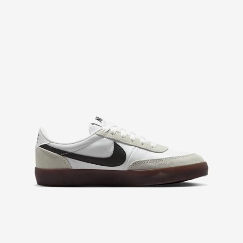 Nike Killshot 2 Big Kids' Shoe (IF0500-100, White/Light Silver/Gum Dark Brown/Black) Size 6