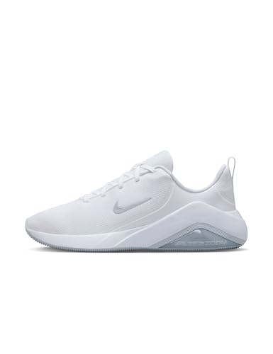 Nike Women's Bella 7 Training/Workout Shoes, White/Pure Platinum-White, 9