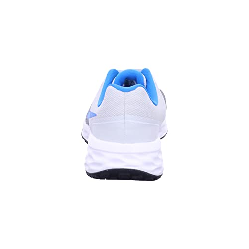Nike Revolution Kids Running Shoes, Cool Grey/Pure Platinum/Blue, 6.5 Big Kid