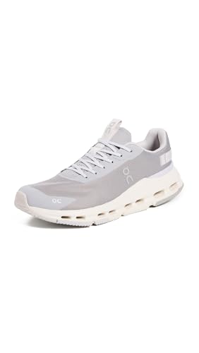 On Women's Cloudnova Form 2 Sneakers, Fog/Lavender, 9 Medium US