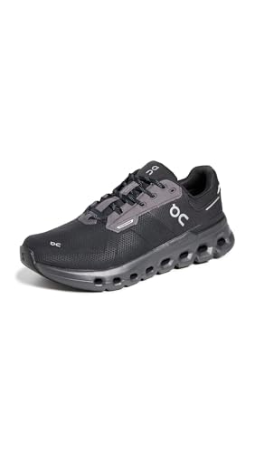 On Men's Cloudrunner 2 Waterproof Sneakers, Magnet | Black, 14 Medium US
