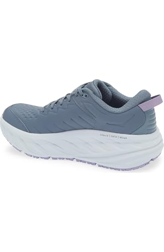 Hoka Women's Bondi Slip Resistant Faded Navy/Berry Patch 8.5 Medium