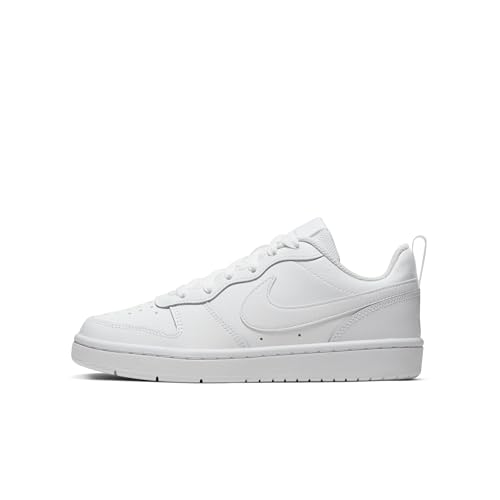 Nike Court Borough Low 2 (gs) Casual Fashion Sneaker Big Kids Bq5448-100 Size 3.5