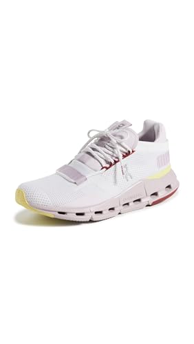 On Women's Cloudnova Sneakers, Undyed-White | Fade, 8.5 Medium US