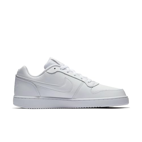 NIKE Men's Nike Ebernon Low Shoe, white/white, 13 Regular US