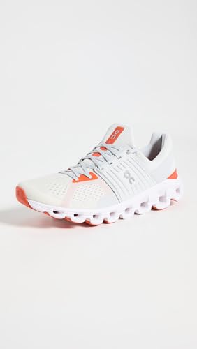 ON Women's Cloudflow Trainers, White Flame, 9 US