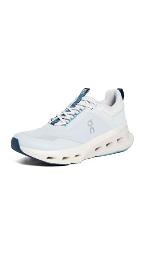 On Women's Cloudnova X 1 Sneakers, Arctic/Niagara, 7.5 Medium US