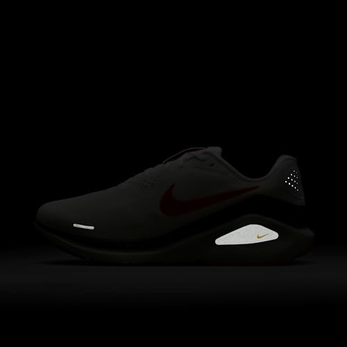Nike Mens Structure 26 White/Bright Crimson/Medium Ash 11 Medium