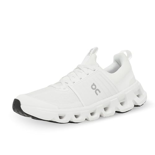 On Kids, Unisex, Cloudswift Youth (Big Kid), All White, 5 Big Kid, M