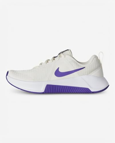 Nike Women's MC Trainer 3 Workout Shoes, Sail/Court Purple-White, 6.5