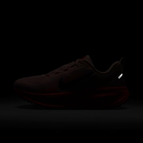 Nike Vomero 18 Women's Road Running Shoes (HM6804-600, Atmosphere/Bright Crimson/Crimson Bliss/Black) Size 8