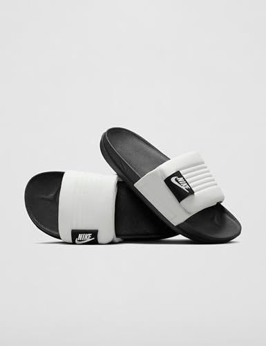 Nike Men's Offcourt Adjust Slides, Summit White/Summit White-Black, 10