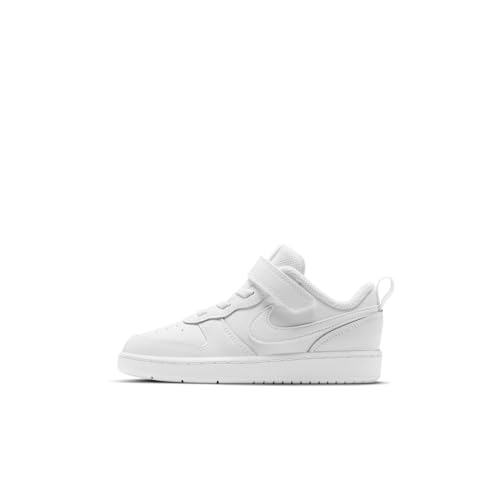 Nike Court Borough Low 2 (Infant/Toddler) White/White/White