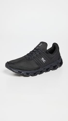 On Men's Cloudswift 3 AD Sneakers, All Black, 8 Medium US