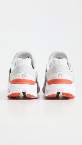 ON Women's Cloudflow Trainers, White Flame, 9 US