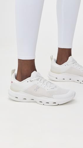 On Women's Cloudpulse Next Sneakers, White/Ice, 8 Medium US