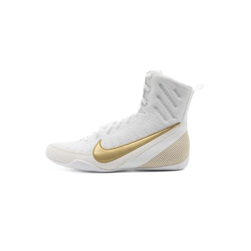 Nike Machomai 3 Boxing Boots 100 White/Gold