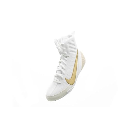 Nike Machomai 3 Boxing Boots 100 White/Gold