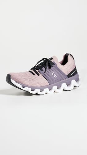 On Women's Cloudswift 3 Sneakers, Fade | Black, 5 Medium US