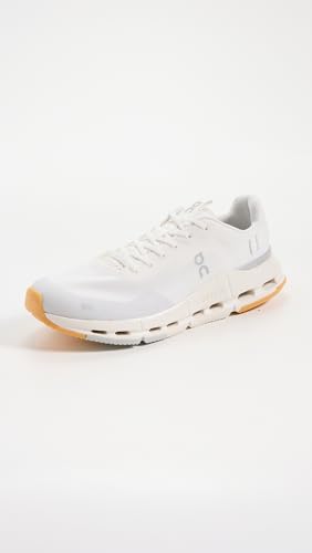 On Men's Cloudnova Form 2 Sneakers, White | Ivory, 9.5 Medium US