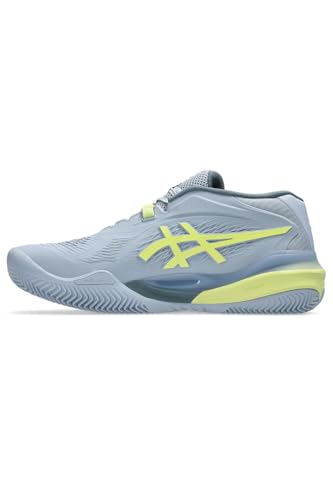 ASICS Men's Gel-Resolution X ClaySneaker, Grey Blue Pistachio, 11.5 US