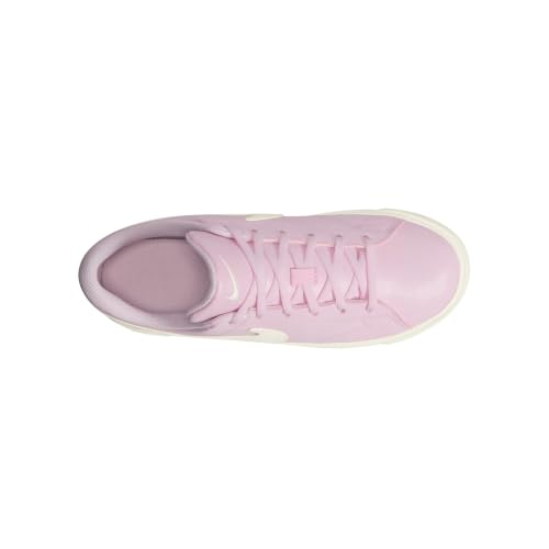 Nike Little Kids' Tennis Essential Shoes, Pink Foam/Sail, 1.5Y