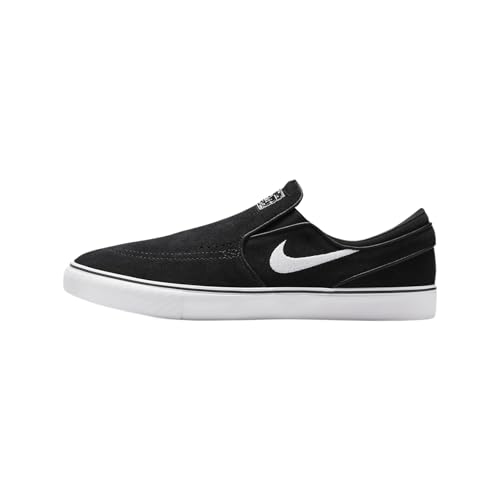 Skateboard Slip Shoe by Nike SB - Black/White-Black-Black