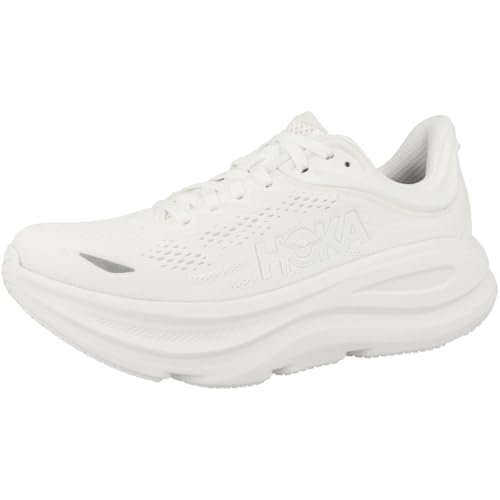 Hoka Women's Bondi 9 White/White 8 Medium