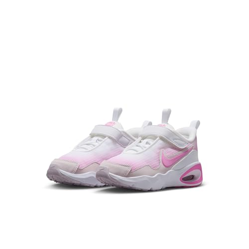 Nike Little Kids' Air Max Nova Shoes, White/Playful Pink-Bleached Lilac, 1.5Y