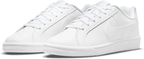 Nike Women's Court Borough Low Basketball Shoes, White, US 7