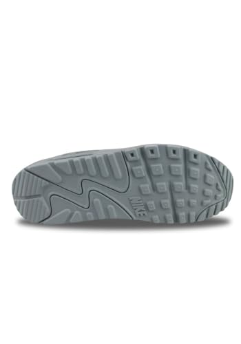 Nike Air Max 90 Premium Men's Shoes with Reflective Accents (Smoke Grey/Smoke Grey/Black) Size 10.5