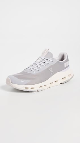 On Women's Cloudnova Form 2 Sneakers, Fog/Lavender, 9 Medium US