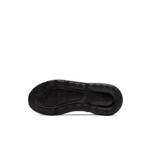 Nike Little Kids' Air Max 270 Shoes, Black/Black-Black, 13C