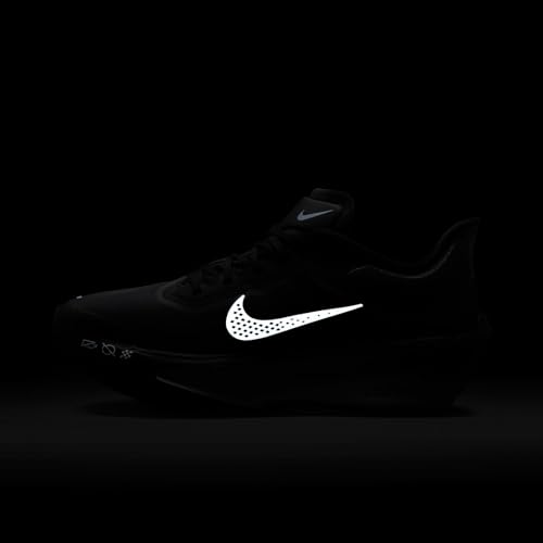 Nike Zoom Fly 6 Women's Road Running Shoe FN8455, Black White Lt Smoke Grey, 40.5 EU