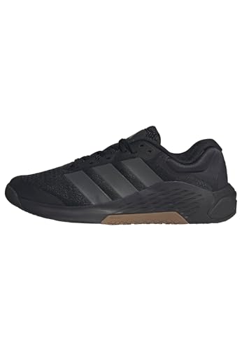 adidas Men's Dropset 4 Power Trainer M, Black/Grey/Black, 8.5