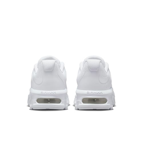 Nike Women's Air Max Fire Lifestyle Shoes, White/White-Black, 8