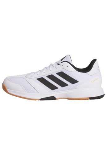 Adidas Mens Ligra 8 Indoor Volleyball, White/Black/White, 10
