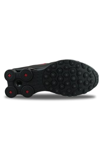 Nike Men's Shox NZ Running Shoe Black/Vrsty Red/White/Anthrct - 9.5 D(M) US