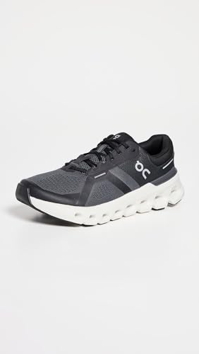On Women's Cloudrunner 2 Sneakers, Eclipse | Black, 9.5 Medium US