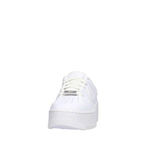 Nike Womens WMNS Air Force 1 Sage Low AR5339 100 Triple White - Size 9W