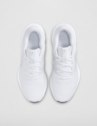 Nike Women's Run Defy Road Running Shoes, White/Pure Platinum-Black, 11